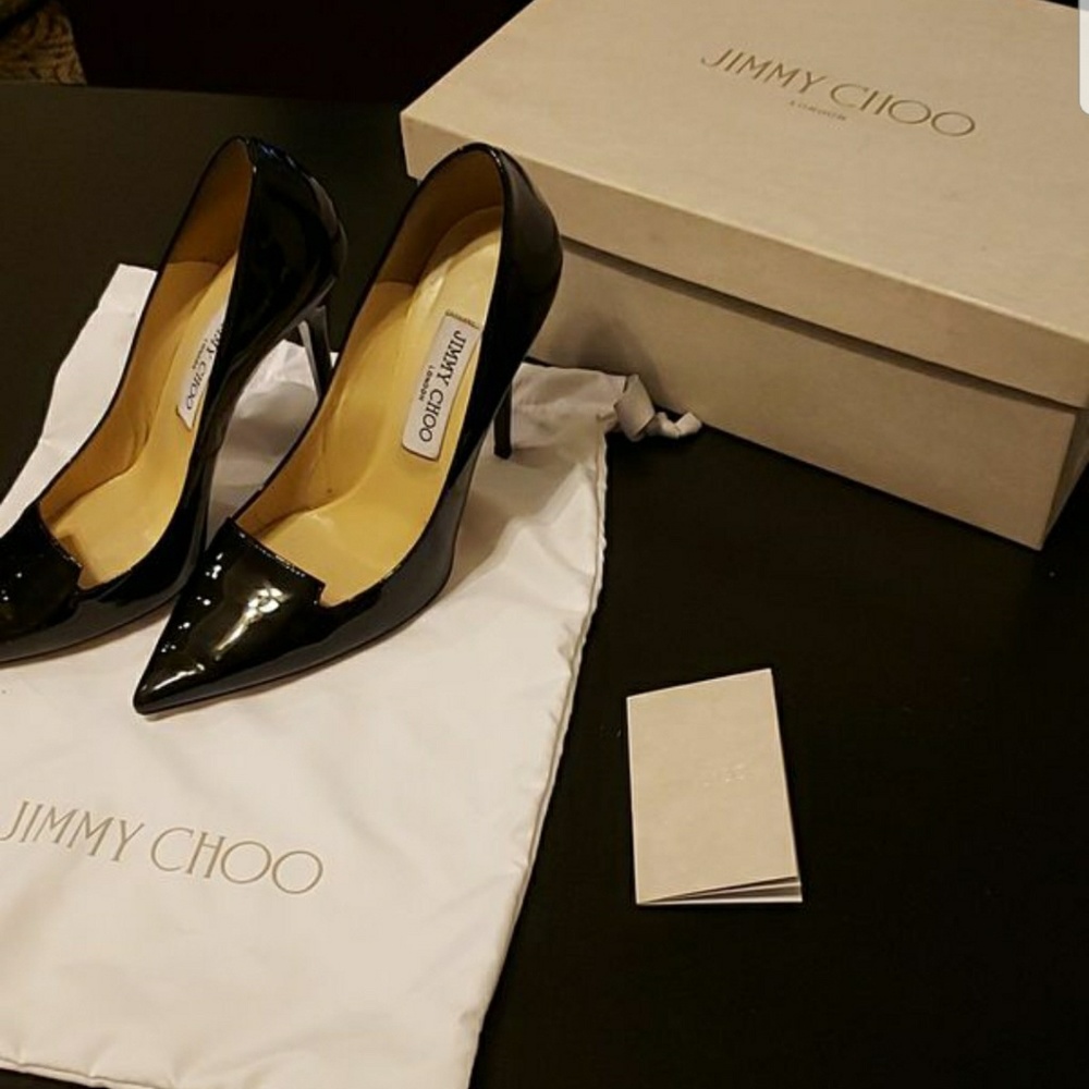Jimmy Choo Ari - Pointed toe, Patent Leather Pumps